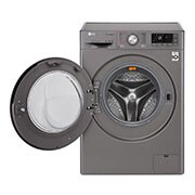 LG 9kg Front load washing machine, Silver Color, TurboWash™, SmartThinQ (Wi-Fi), WFS0914XMN