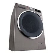 LG 9kg Front load washing machine, Silver Color, TurboWash™, SmartThinQ (Wi-Fi), WFS0914XMN