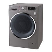 LG 9kg Front load washing machine, Silver Color, TurboWash™, SmartThinQ (Wi-Fi), WFS0914XMN
