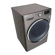 LG 10.5kg Front load washing machine, Silver Color, TurboWash™, SmartThinQ (wi-fi) , WFS1114XMN