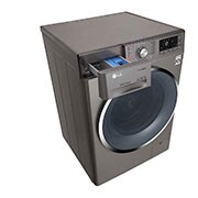 LG 10.5kg Front load washing machine, Silver Color, TurboWash™, SmartThinQ (wi-fi) , WFS1114XMN