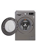 LG 10.5kg Front load washing machine, Silver Color, TurboWash™, SmartThinQ (wi-fi) , WFS1114XMN