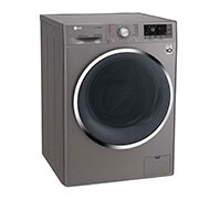 LG 10.5kg Front load washing machine, Silver Color, TurboWash™, SmartThinQ (wi-fi) , WFS1114XMN