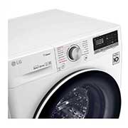LG 9 kg Front Load washing Machine with AI DD™ ,White color , WFV0914WH