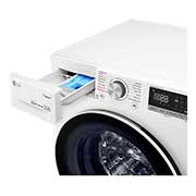 LG 9 kg Front Load washing Machine with AI DD™ ,White color , WFV0914WH