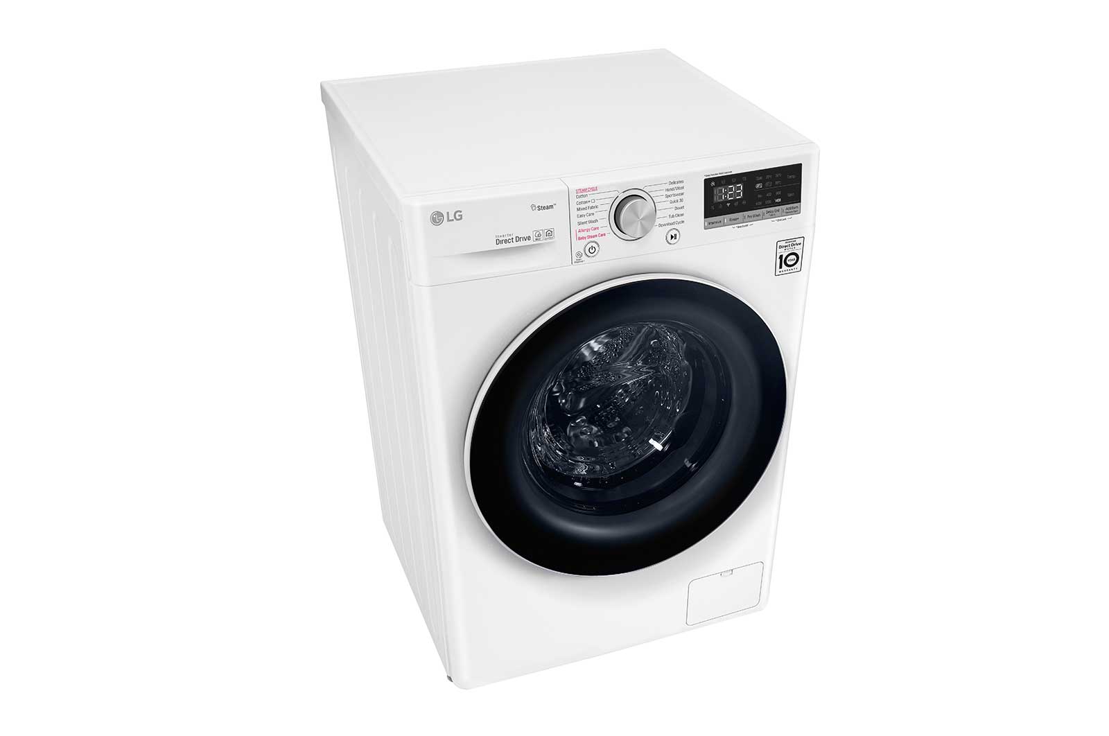 LG 9 kg Front Load washing Machine with AI DD™ ,White color , WFV0914WH