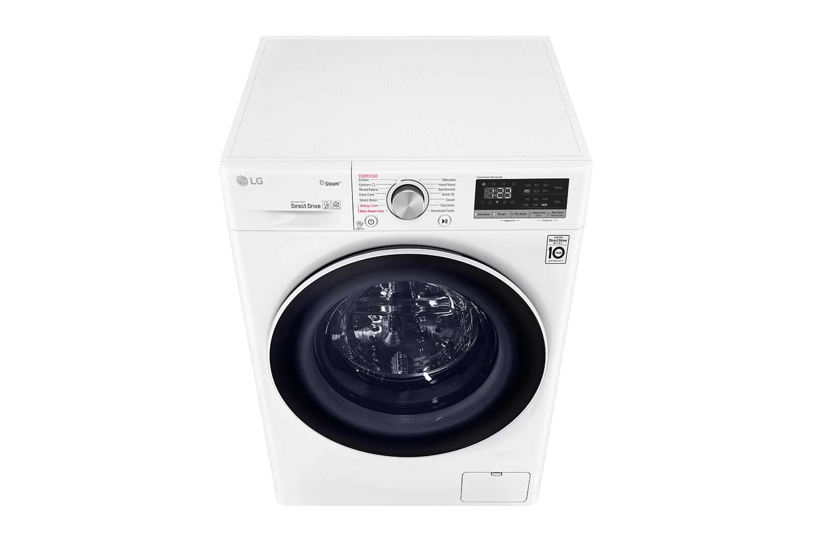 LG 9 kg Front Load washing Machine with AI DD™ ,White color , WFV0914WH