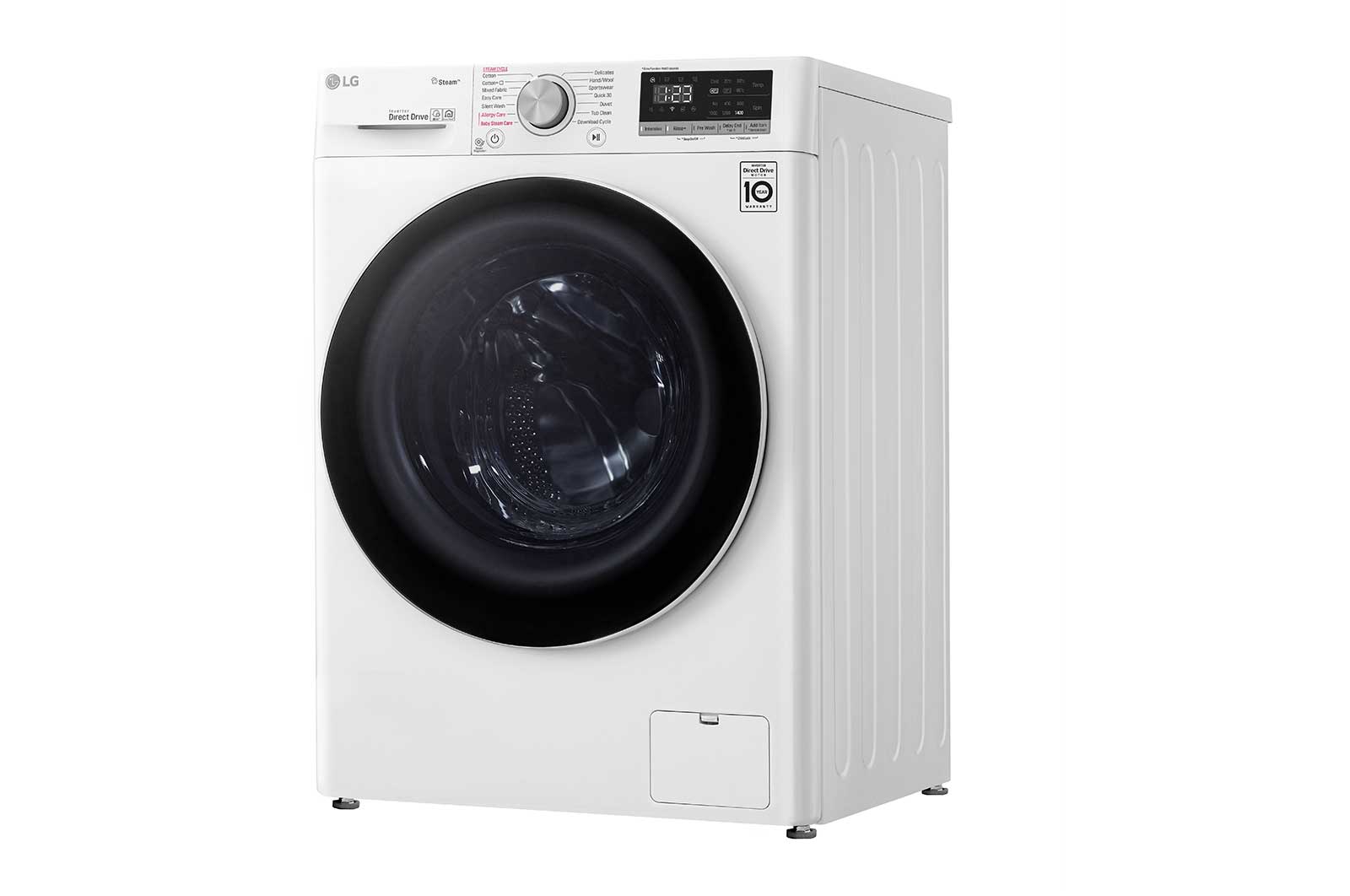 LG 9 kg Front Load washing Machine with AI DD™ ,White color , WFV0914WH