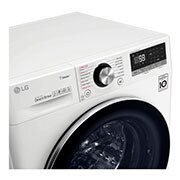LG 10.5 kg Front Load washing Machine with AI DD™ ,White color , WFV1114WHT