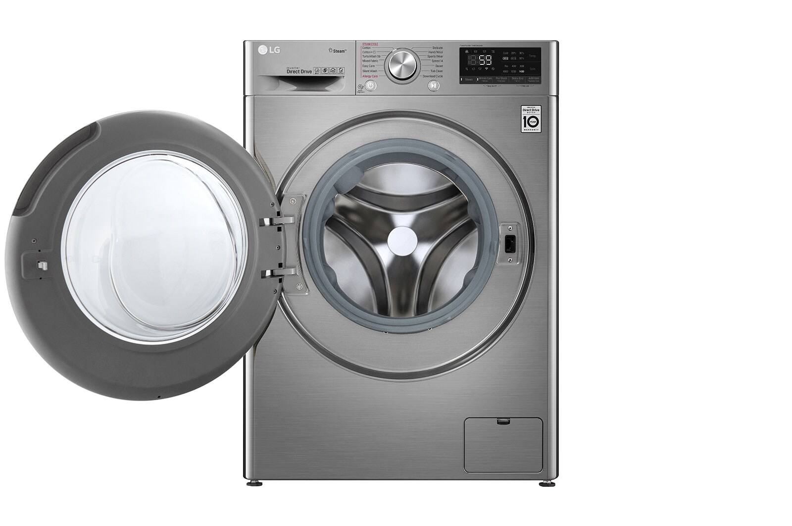LG 10.5 kg Front Load washing Machine with AI DD™ ,VCM color , WFV1114XMT