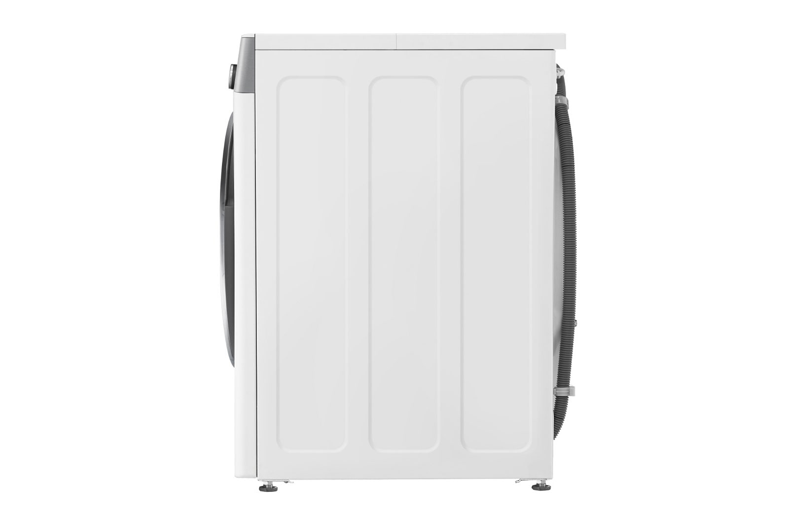 LG Capacity 12kg, Front Load, White Color, TrueSteam, 6 Motion DD, Inverter Direct Drive Motor, WFV1214WHT1