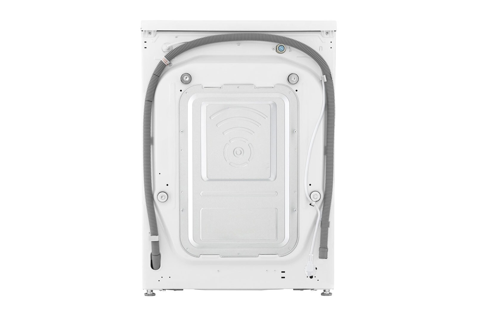 LG Capacity 12kg, Front Load, White Color, TrueSteam, 6 Motion DD, Inverter Direct Drive Motor, WFV1214WHT1