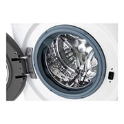 LG Capacity 12kg, Front Load, White Color, TrueSteam, 6 Motion DD, Inverter Direct Drive Motor, WFV1214WHT1