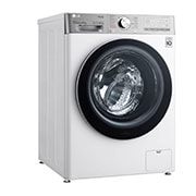 LG Capacity 12kg, Front Load, White Color, TrueSteam, 6 Motion DD, Inverter Direct Drive Motor, WFV1214WHT1