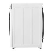 LG Capacity 12kg, Front Load, White Color, TrueSteam, 6 Motion DD, Inverter Direct Drive Motor, WFV1214WHT1