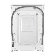 LG Capacity 12kg, Front Load, White Color, TrueSteam, 6 Motion DD, Inverter Direct Drive Motor, WFV1214WHT1