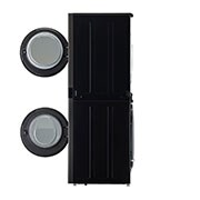 LG 13/10kg LG WashTower™ with Centre Control™, Black Steel color, WK1310BST