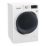 LG 8kg  Washer with 5kg Dryer Front load washing machine , Steam , Smart ThinQ (Wi –Fi), WSC0805WH