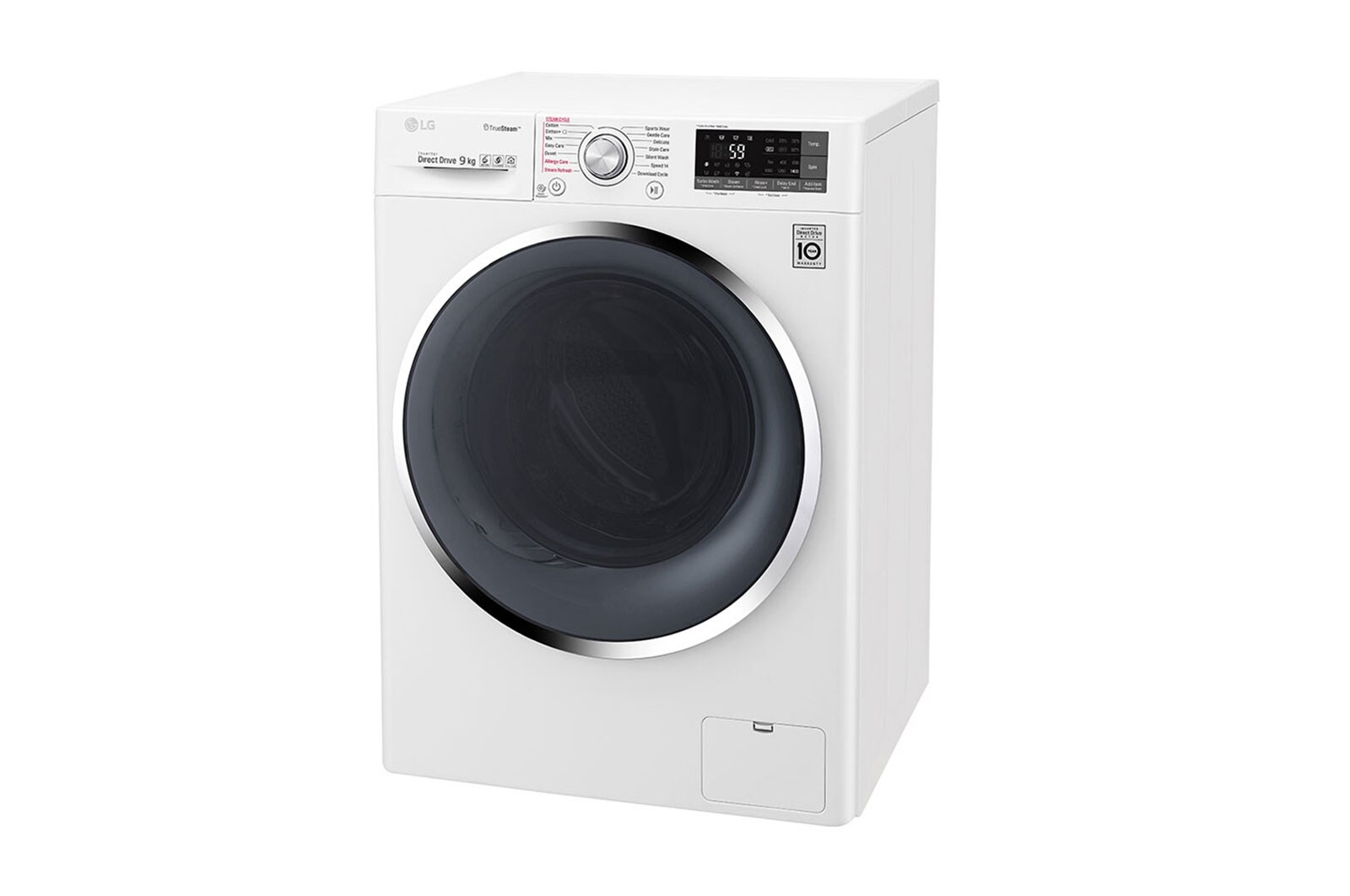 LG 9kg washer with 5kg Dryer Front load washing machine, White Color, Turbo Dry , WSC0905WHN