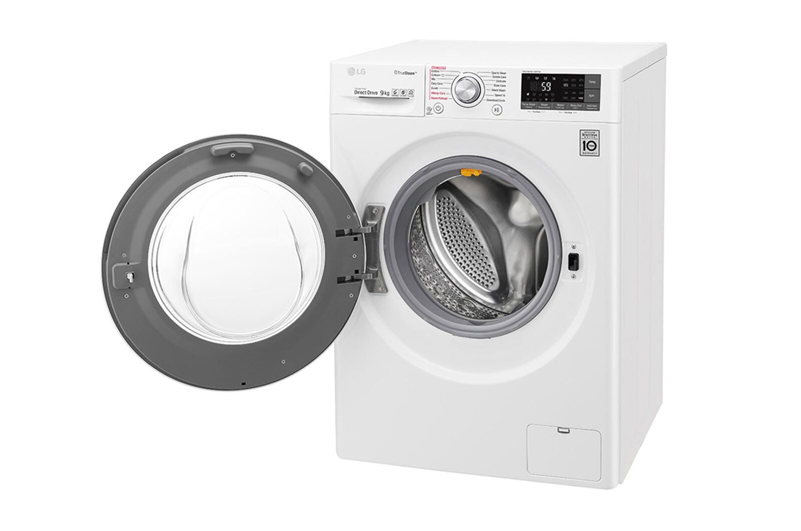 LG 9kg washer with 5kg Dryer Front load washing machine, White Color, Turbo Dry , WSC0905WHN