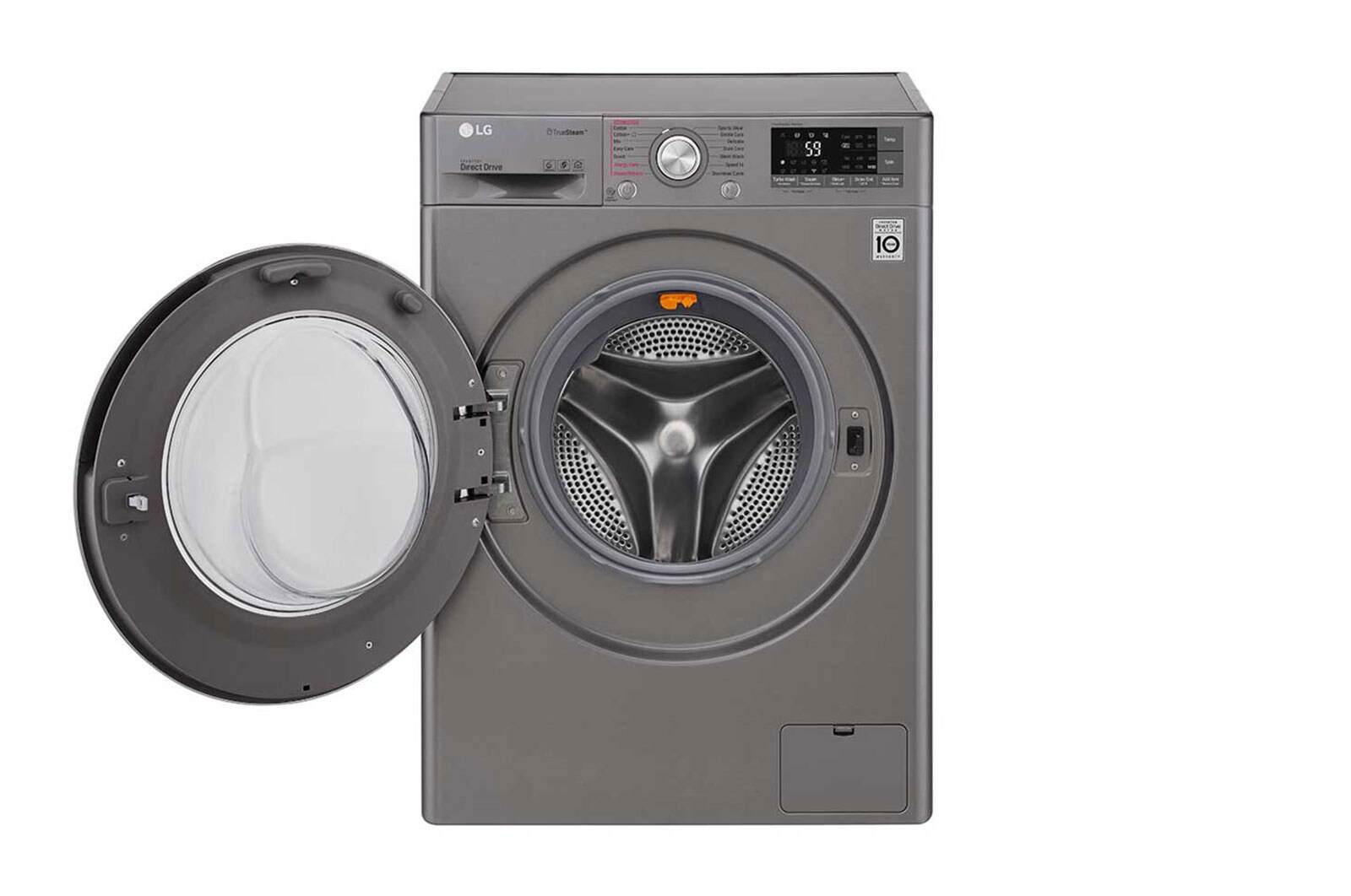 LG 9kg washer with 5kg Dryer Front load washing machine, Steam, Smart ThinQ (Wi–Fi), WSC0905XMN