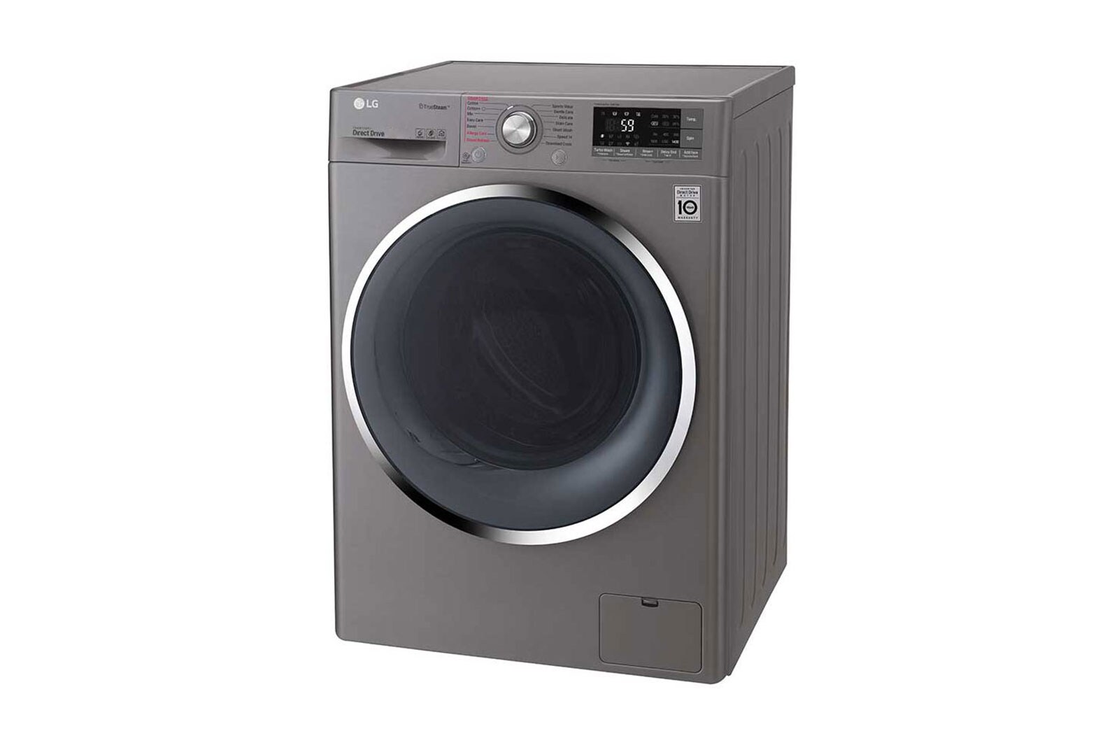 LG 9kg washer with 5kg Dryer Front load washing machine, Steam, Smart ThinQ (Wi–Fi), WSC0905XMN