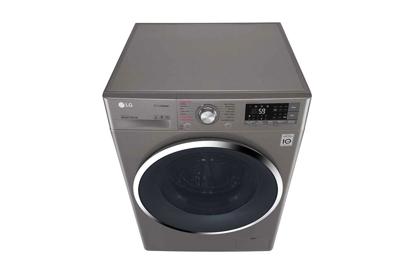 LG 9kg washer with 5kg Dryer Front load washing machine, Steam, Smart ThinQ (Wi–Fi), WSC0905XMN