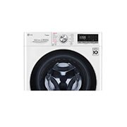 LG 8 kg Washer with 5kg Dryer Front Load washing Machine with AI DD™ (Intelligent Care with 18% More Fabric Protection) , Washer and Dryer in One, Steam,Bigger Capacity in Same Size,SmartThinQ™ (Wi-Fi), Tempered Glass Door, Stainless Lifter., WSV0805WH