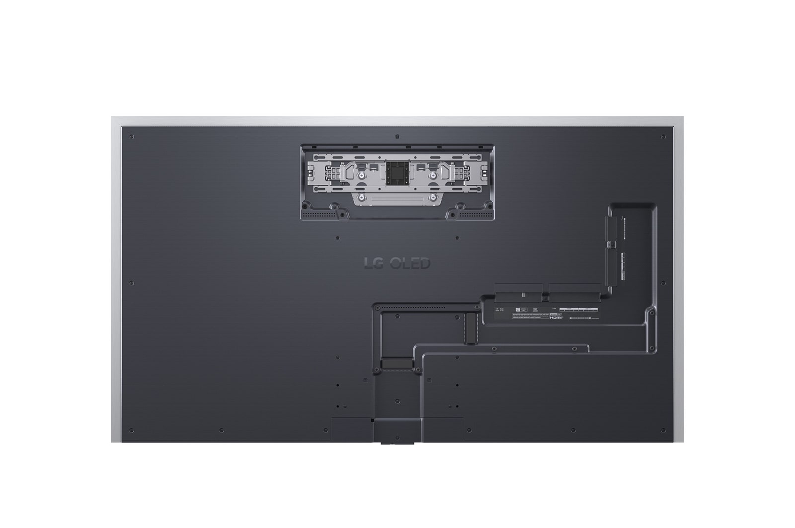 Side view of LG OLED evo AI G5 4K Smart TV.