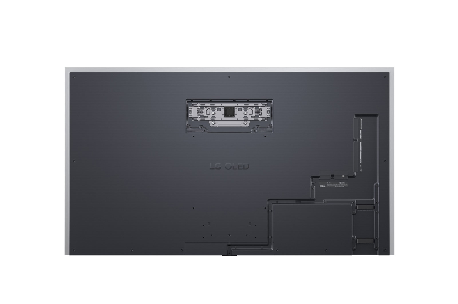 Side view of LG OLED evo AI G5 4K Smart TV.