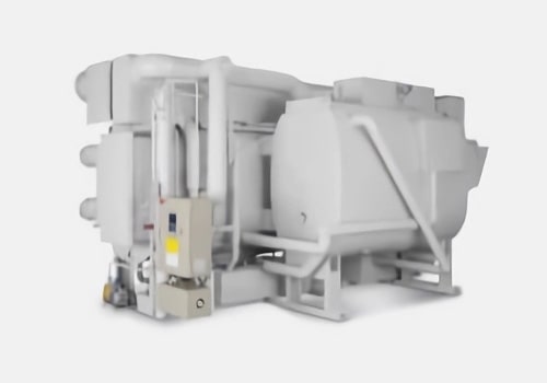 Direct fired absorption chiller