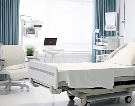 Hospitals & healthcare facilities that used a chilled water system.