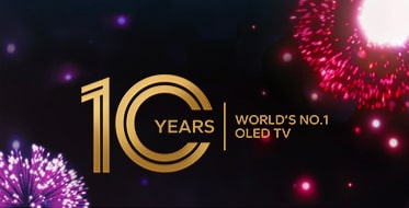 5-year Warranty on OLED & QNED TVs