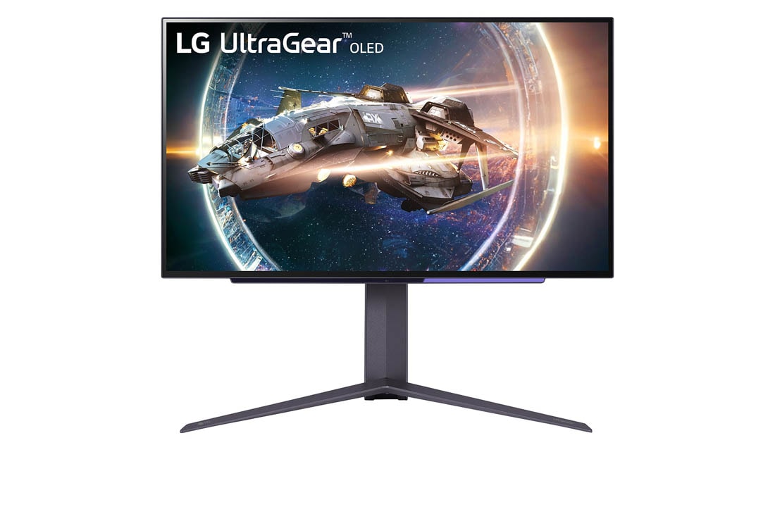 LG QHD UltraGear™ 27" OLED Display Gaming Monitor with 240Hz Refresh Rate and 0.03ms Response Time, 27GR95QE-B