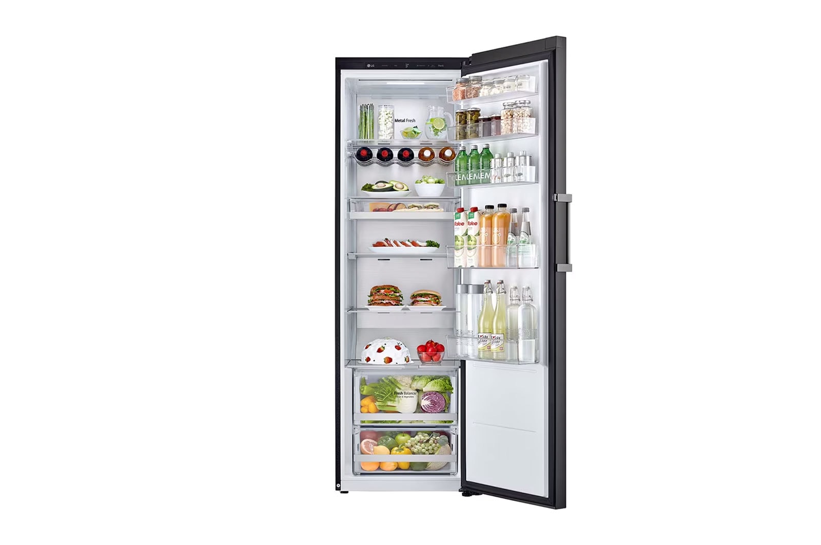 LG 386L 1 Door Refrigerator with Smart Inverter Compressor™ in Glass Mint, GB-B3863MN