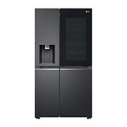LG  617L Side by Side Fridge with InstaView® Door-in-Door™ in Matt Black, GS-X6172MC