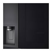 LG  617L Side by Side Fridge with InstaView® Door-in-Door™ in Matt Black, GS-X6172MC