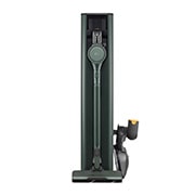 LG Objet Collection | LG CordZero® A9 Kompressor™ Cordless Handstick with All-in-One Tower™ (Calming Green), A9T-STEAM