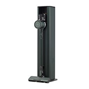 LG Objet Collection | LG CordZero® A9 Kompressor™ Cordless Handstick with All-in-One Tower™ (Calming Green), A9T-STEAM