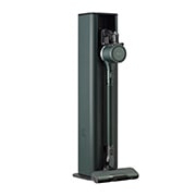 LG Objet Collection | LG CordZero® A9 Kompressor™ Cordless Handstick with All-in-One Tower™ (Calming Green), A9T-STEAM