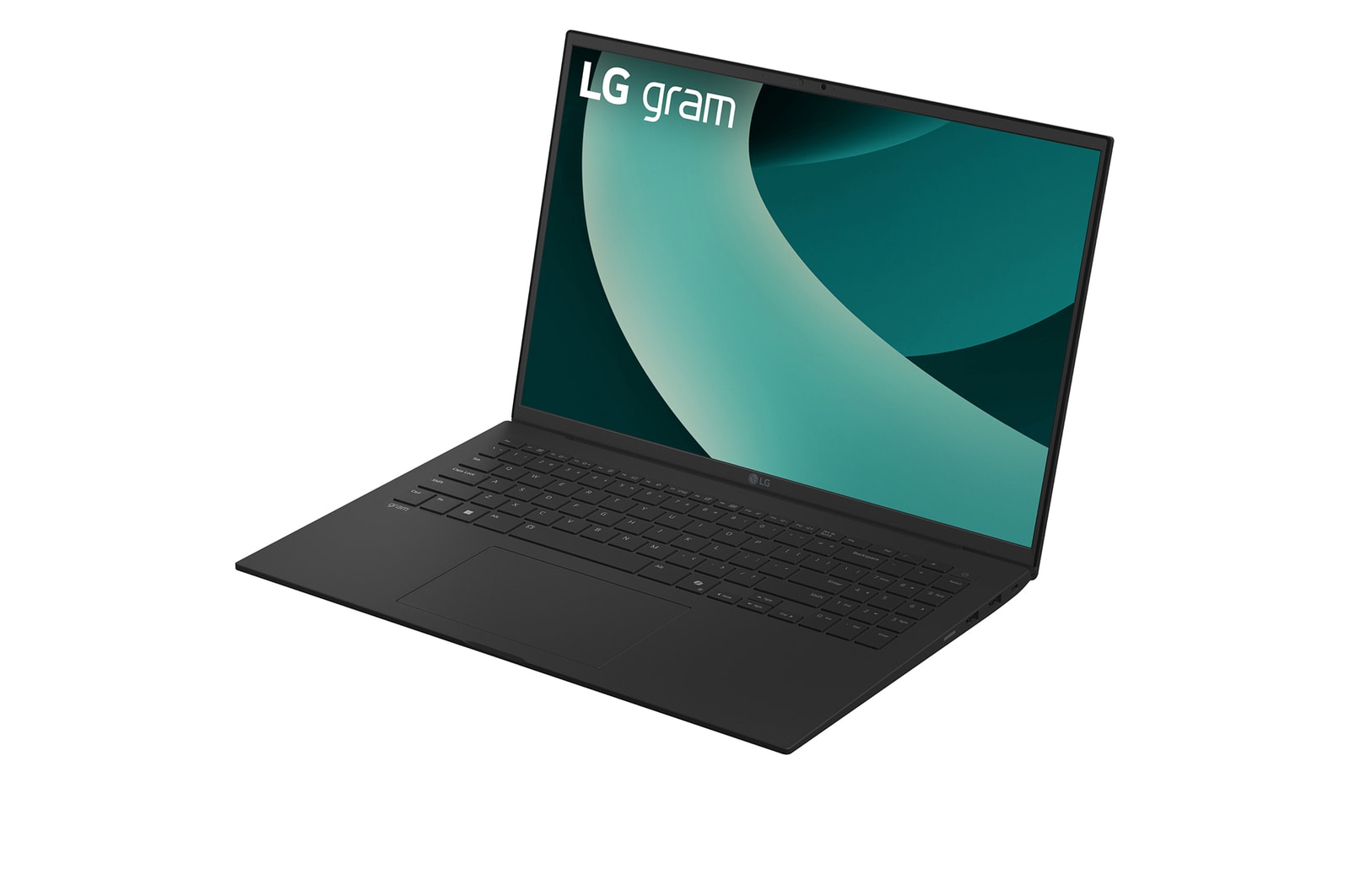 Front view with keyboard