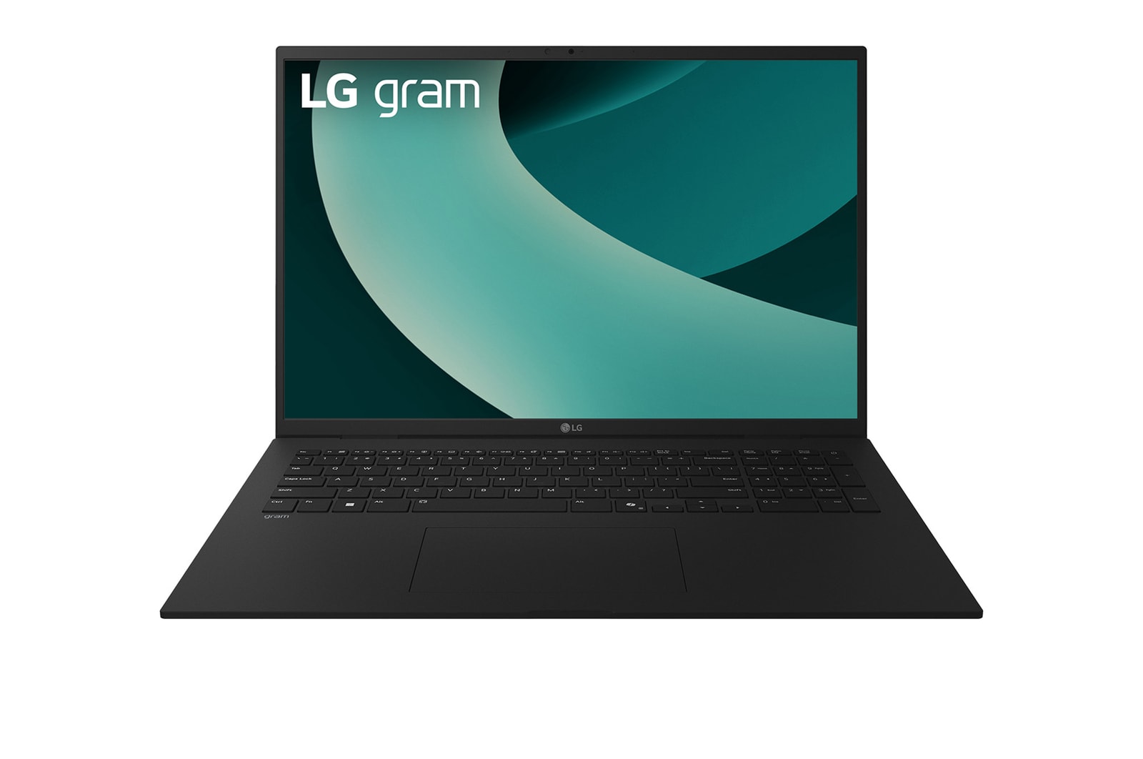 Front view with keyboard