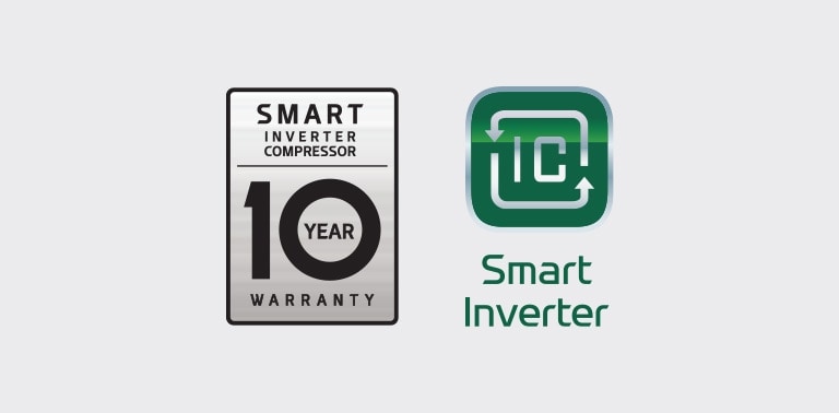 Smart Inverter Compressor™ - 10 Year Parts Warranty