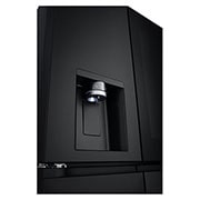 LG 508L InstaView® Refrigerator in Essence Matte Black, GF-G4534EP