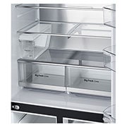LG 508L InstaView® Refrigerator in Essence Matte Black, GF-G4534EP