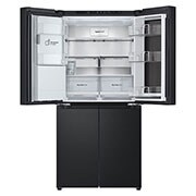 LG 508L InstaView® Refrigerator in Essence Matte Black, GF-G4534EP