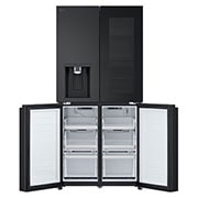 LG 508L InstaView® Refrigerator in Essence Matte Black, GF-G4534EP