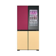 LG 527L InstaView® Fridge with MoodUP™ LED Colour Panels, GF-Q527MU
