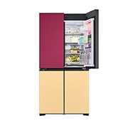 LG 527L InstaView® Fridge with MoodUP™ LED Colour Panels, GF-Q527MU