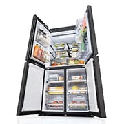 LG 527L InstaView® Fridge with MoodUP™ LED Colour Panels, GF-Q527MU